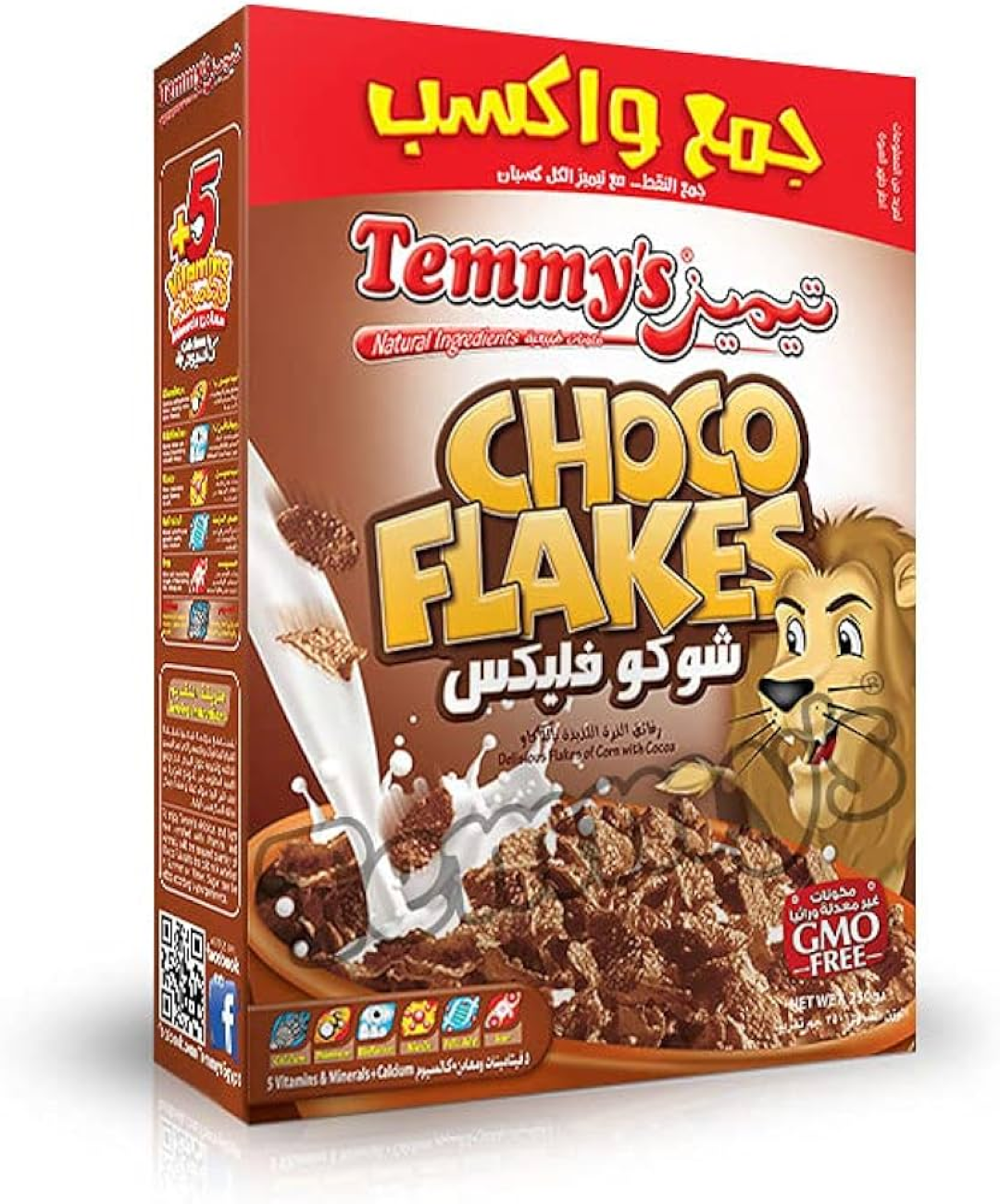 TEMMY'S CHOCO FLAKES 250G